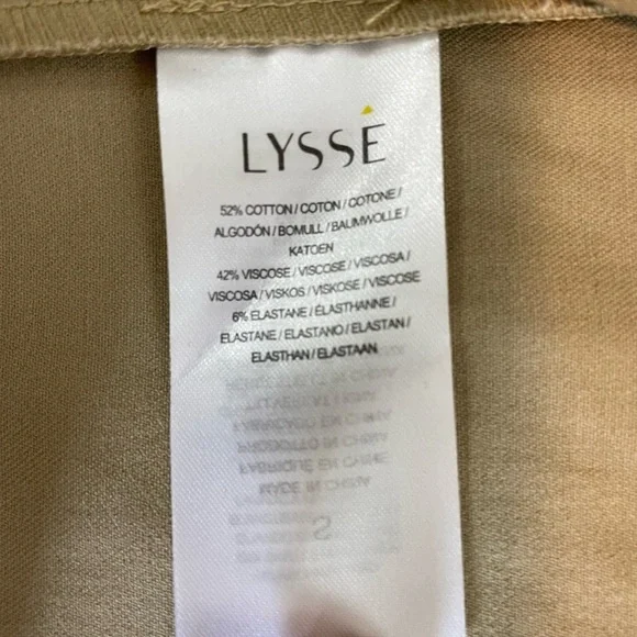 Lysse New York, khaki cropped zip up wide sleeve lightweight jacket womens Small - Picture 8 of 8